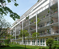 Belgradstraße - Wohnhaus mit Ladenzeile, 60 Einheiten